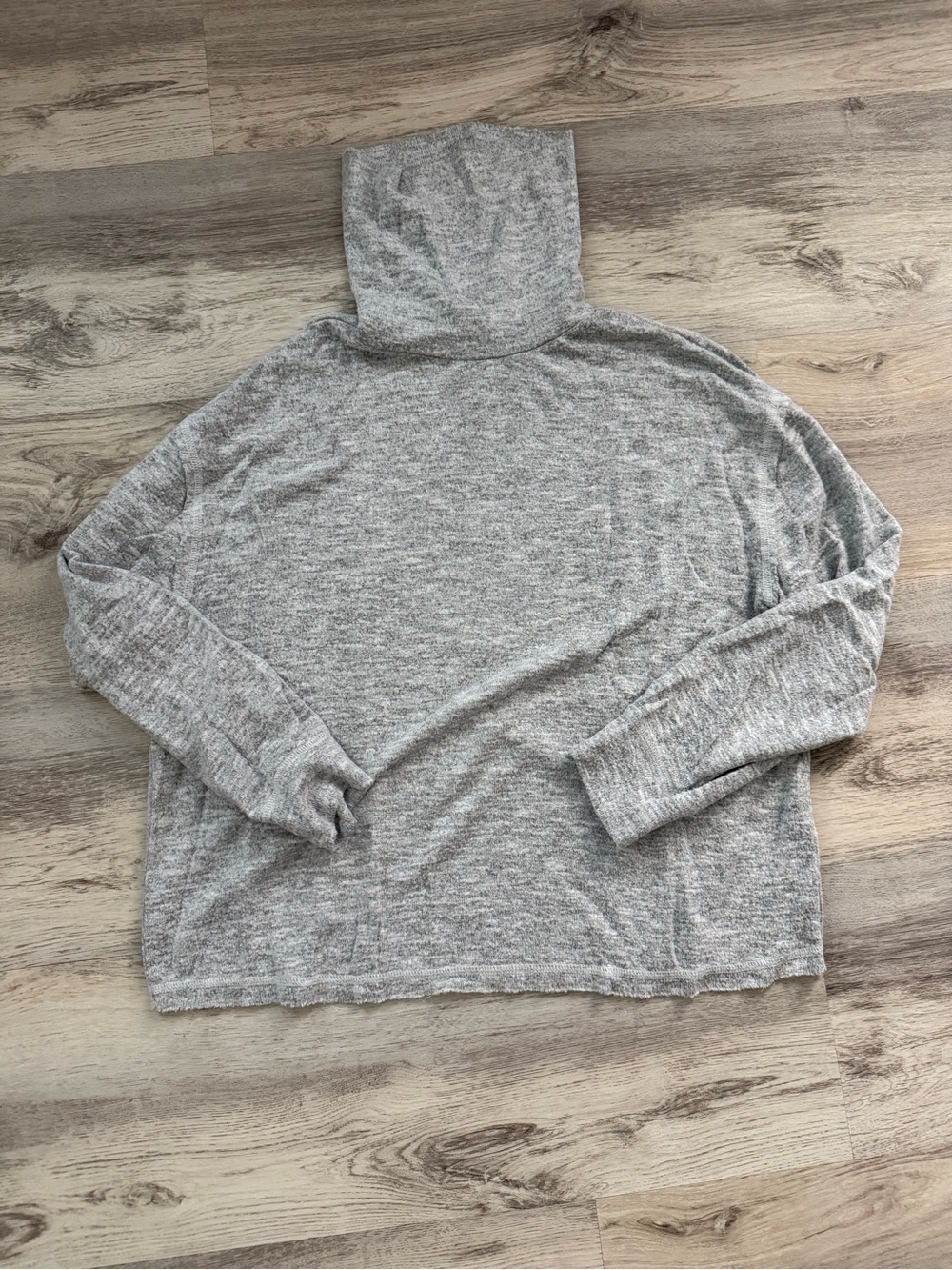 Universal Thread Gray Knit Hooded Top